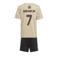 Ajax Steven Bergwijn #7 Fußballbekleidung 3rd trikot Kinder 2022-23 Kurzarm (+ kurze hosen)